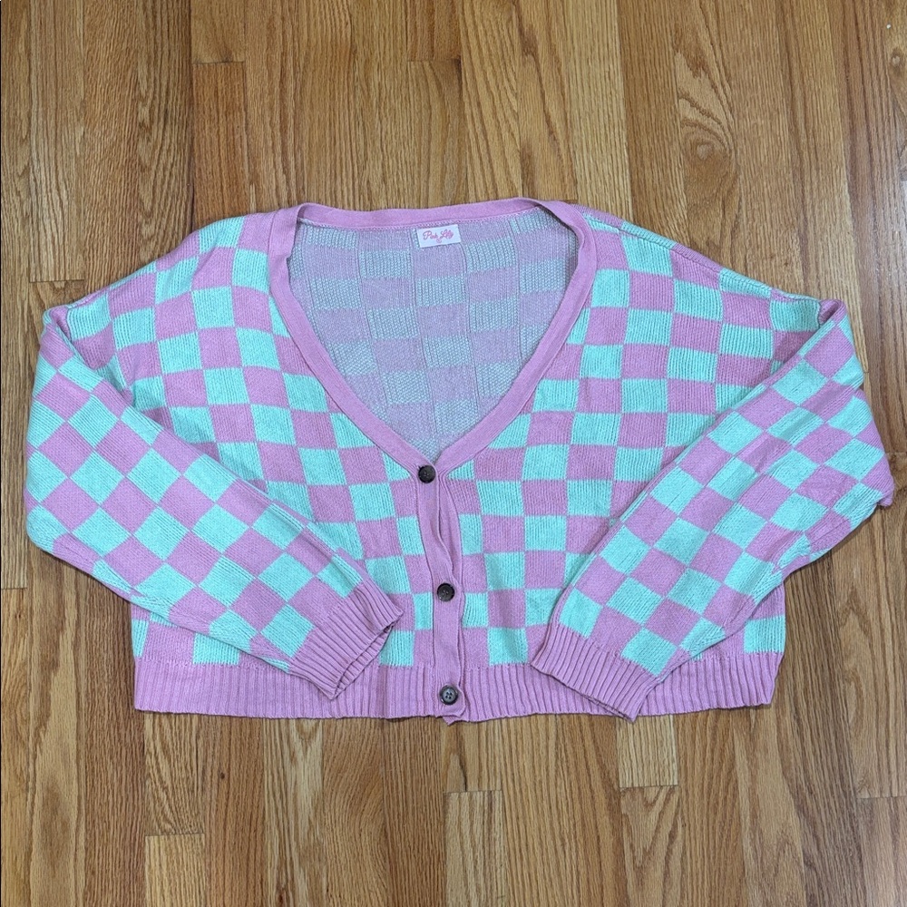 Pink Lily Pastel Knit Sweater